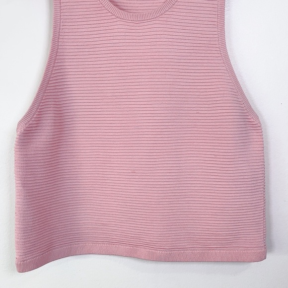 ARITZIA | BABATON ARLIK KNIT TOP IN PINK - Picture 7 of 13